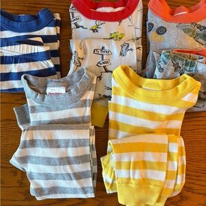 Hanna Andersson boys Kids Pajama Bundle Size 90/3T